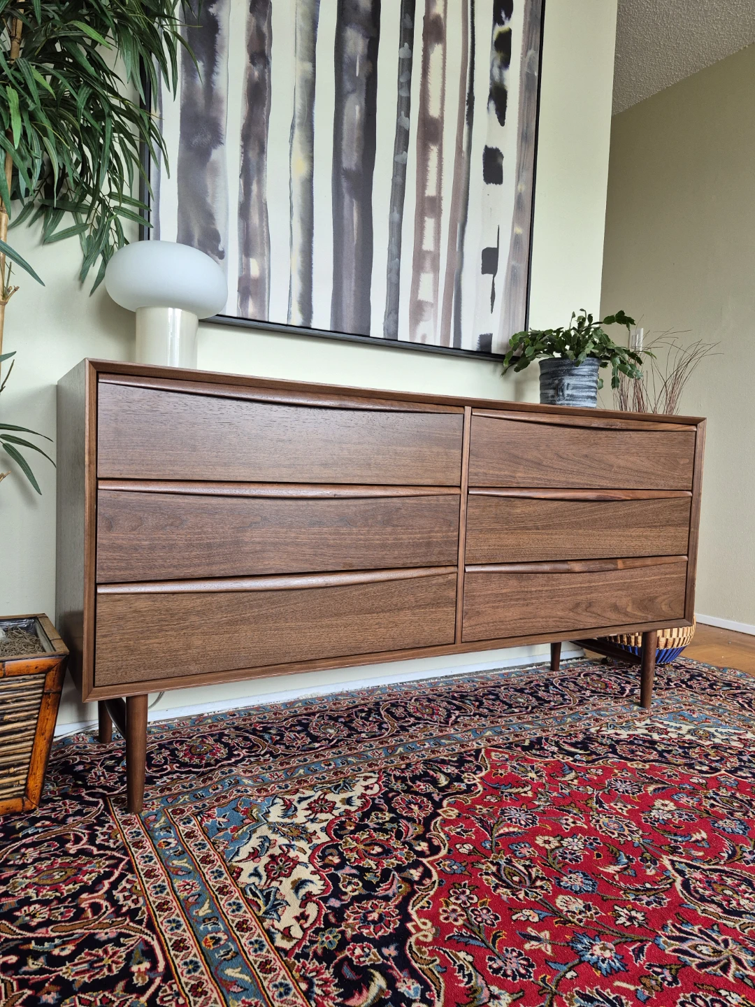 Lenia Walnut 6-Drawer Double Dresser by Article - photo 4