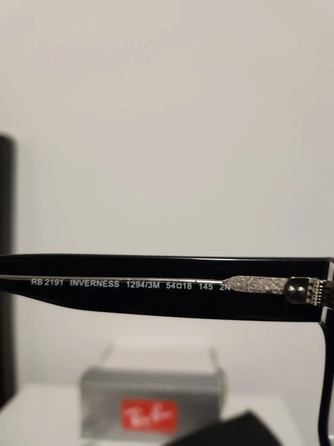 Ray-Ban RB2191 Inverness Black Blue Gradient NEW Full Set - photo 3