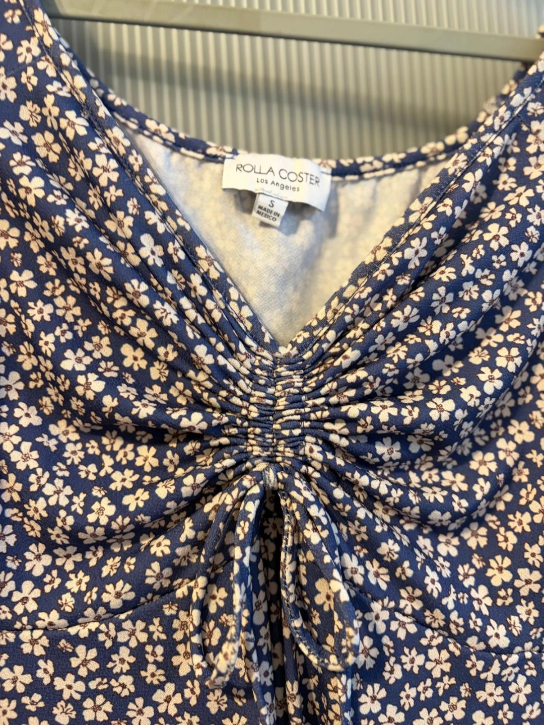 Rolla Costa Floral Ruched Dress Size S - photo 4