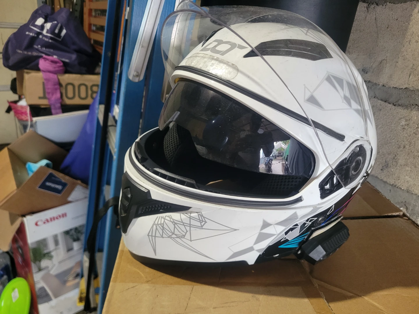 Icon Motorcycle Helmet - photo 3