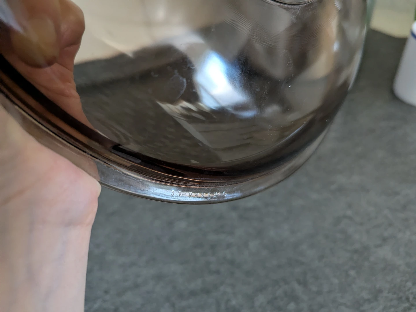 Large Pyrex Glass Lid 10" - photo 4