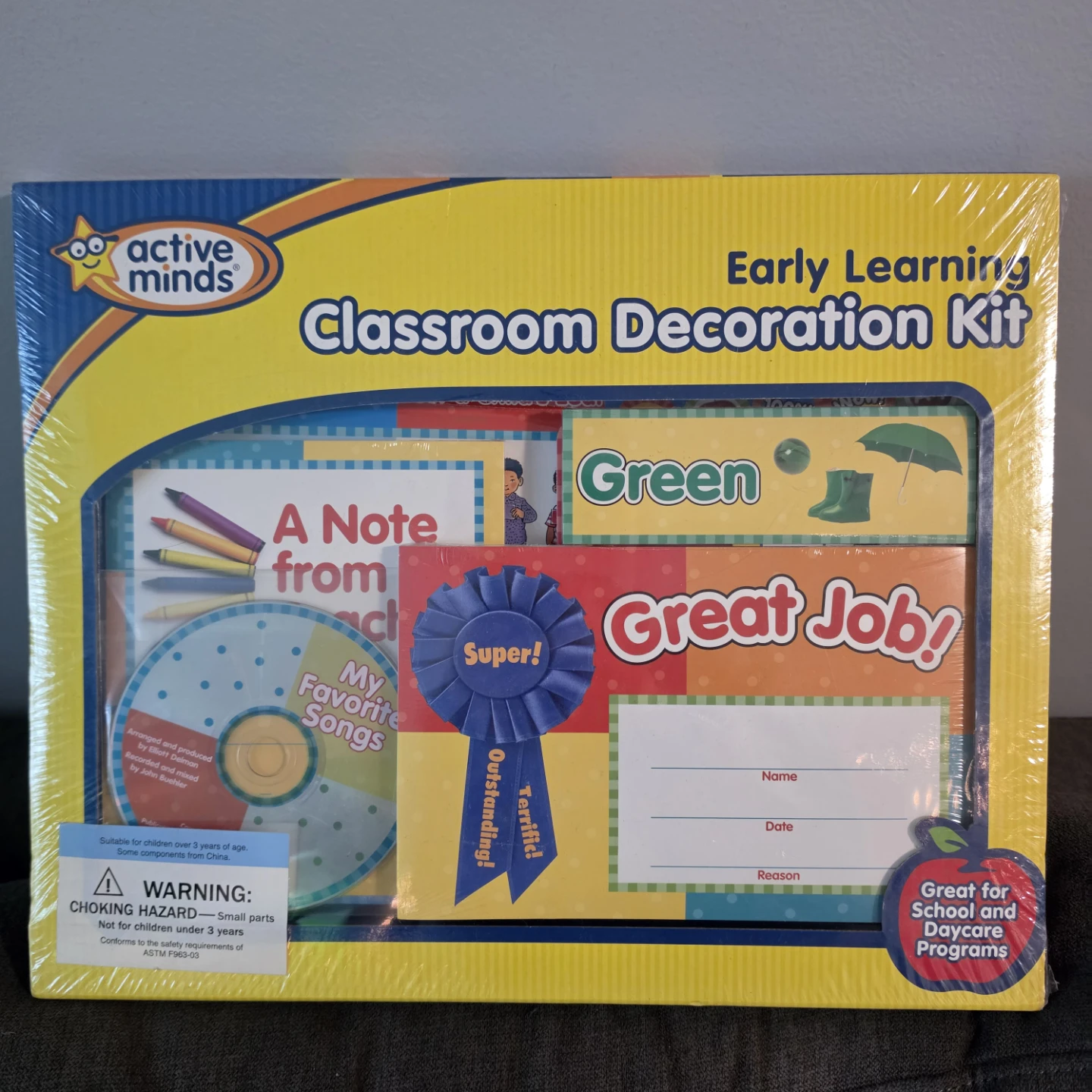 BNIB Active Minds Early Learning Classroom Decoration Kit