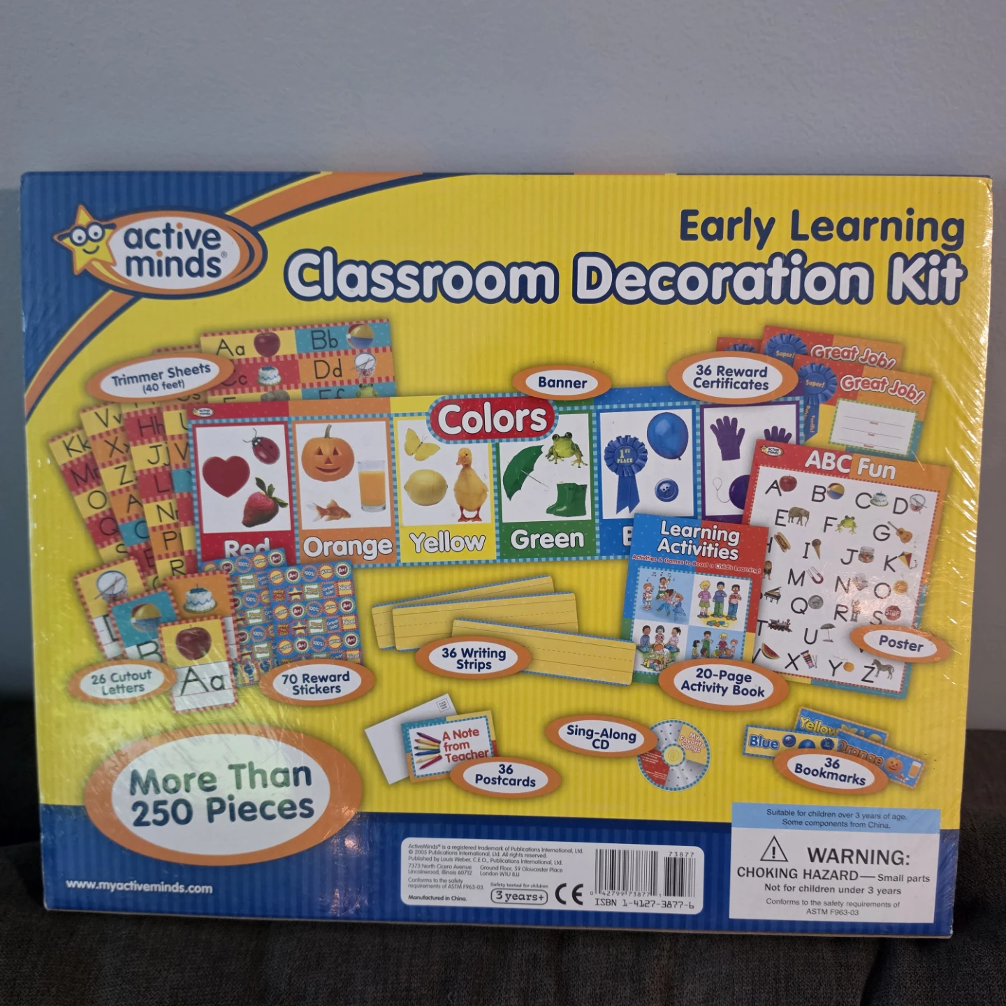 BNIB Active Minds Early Learning Classroom Decoration Kit - photo 2