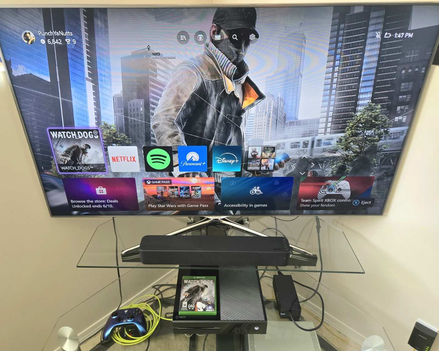 XBOX ONE CONSOLE BUNDLE CLEAN + READY TO PLAY