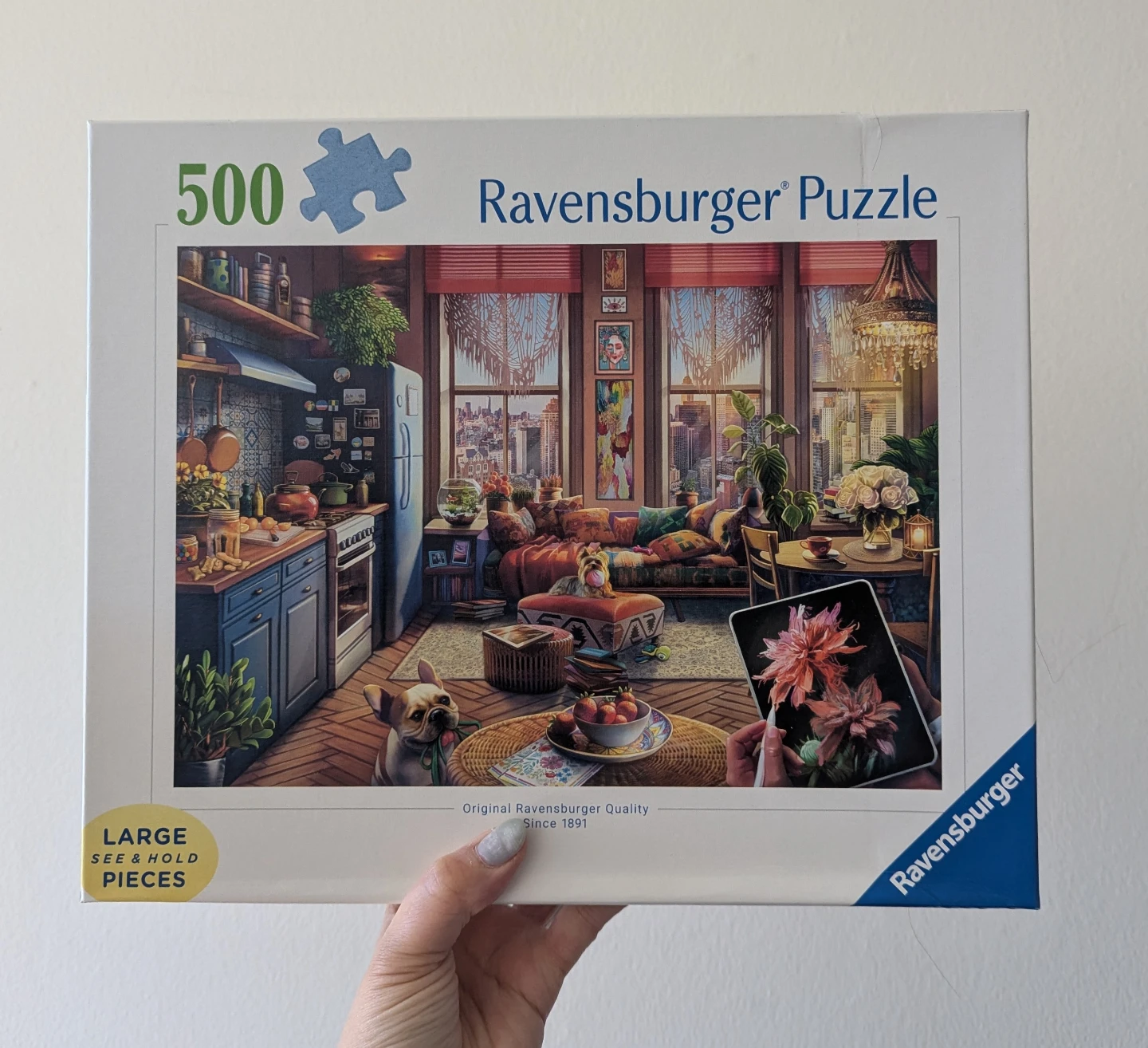 Ravensburger 500 Piece Jigsaw Puzzle - Cozy Apartment Scene
