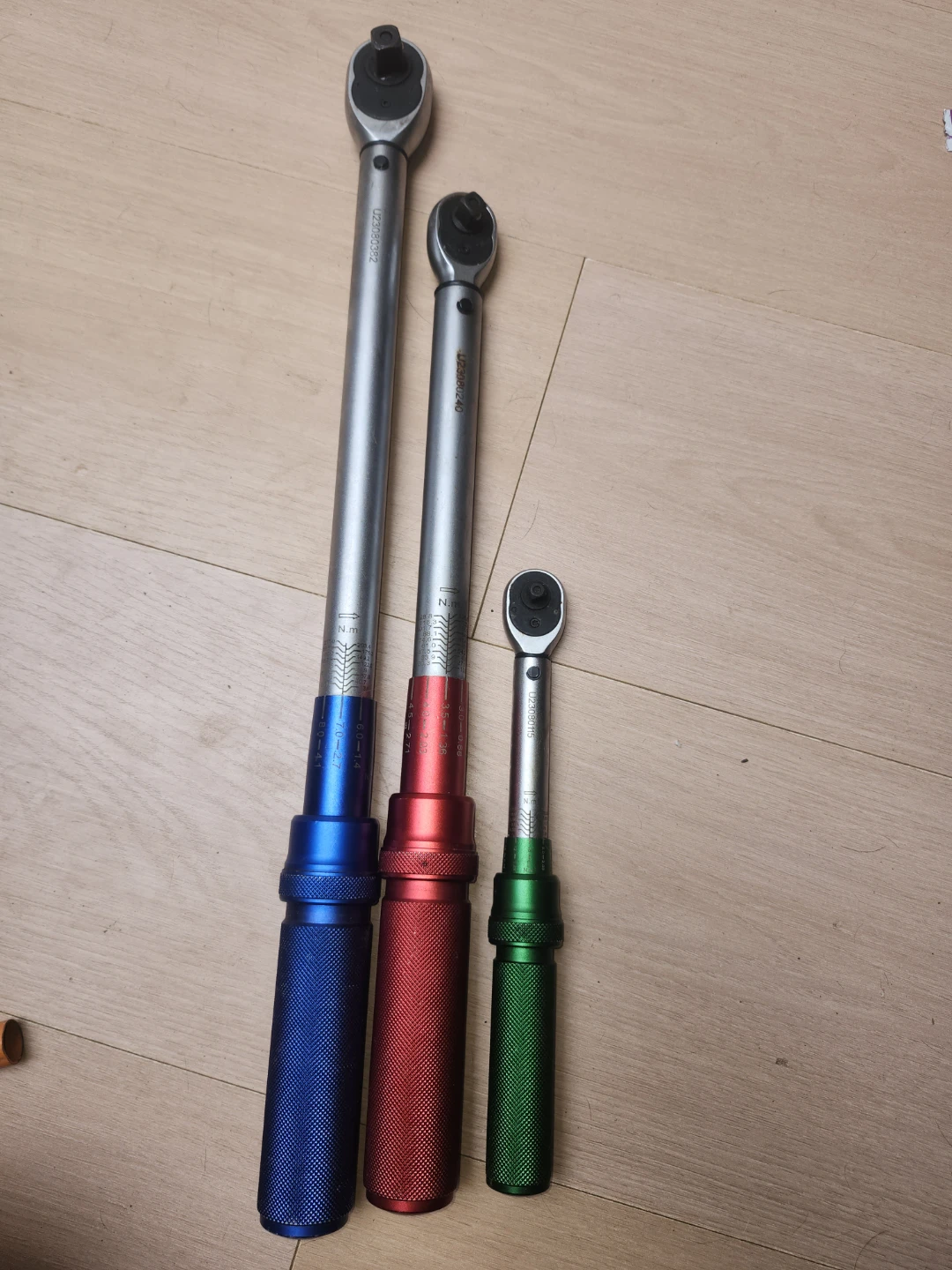 Set of 3 Torque Wrenches