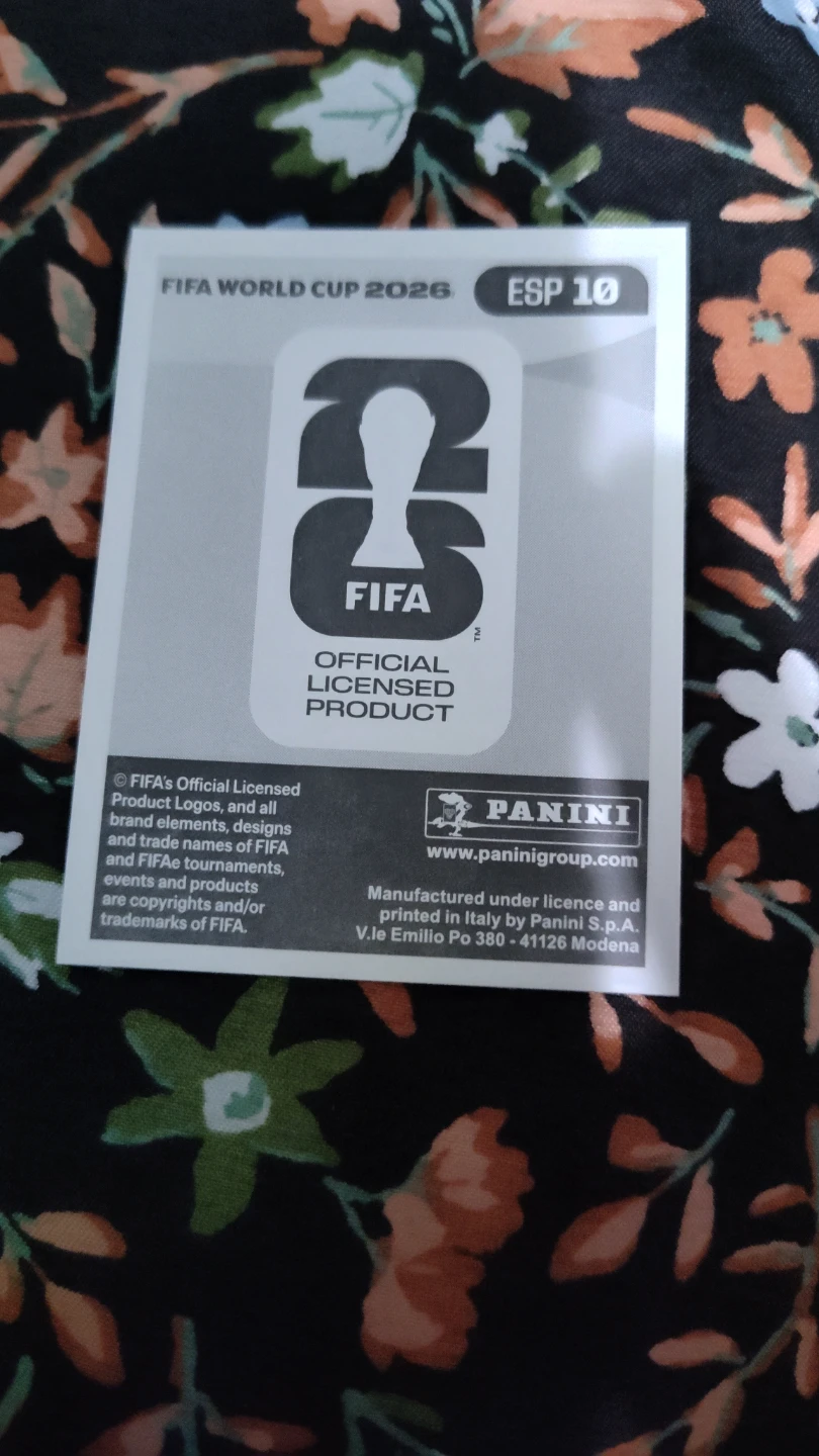 Panini FIFA World Cup 2026 Rodri Sticker - photo 2