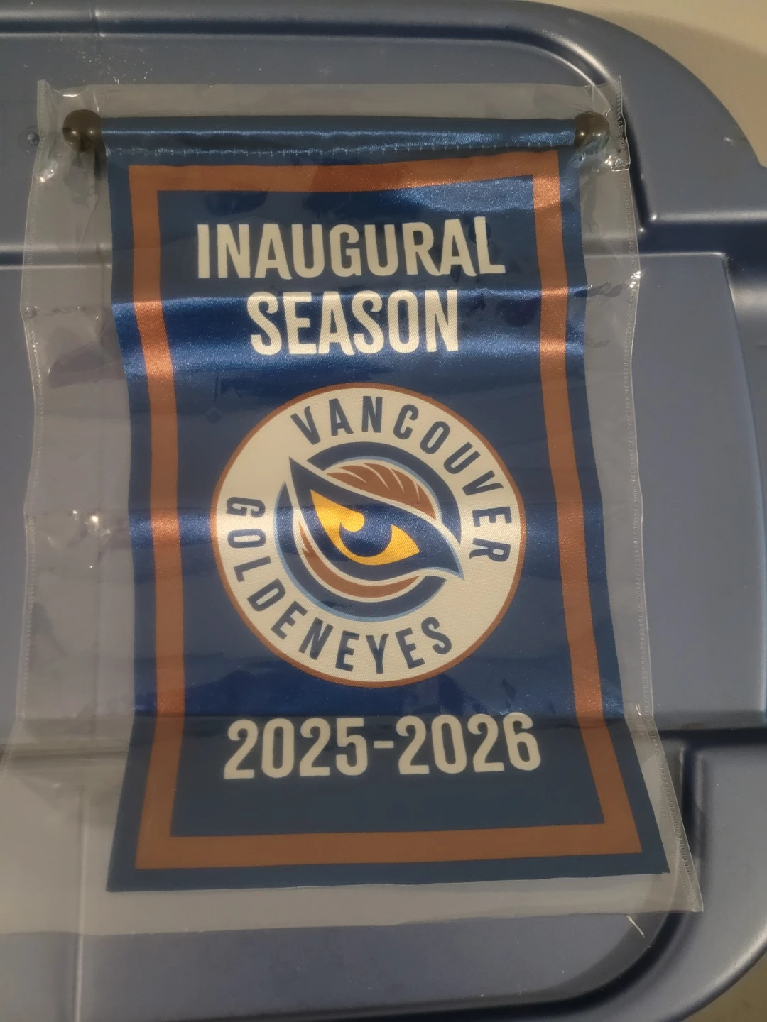 Vancouver Goldeneyes Inaugural Season Banner 2025-2026