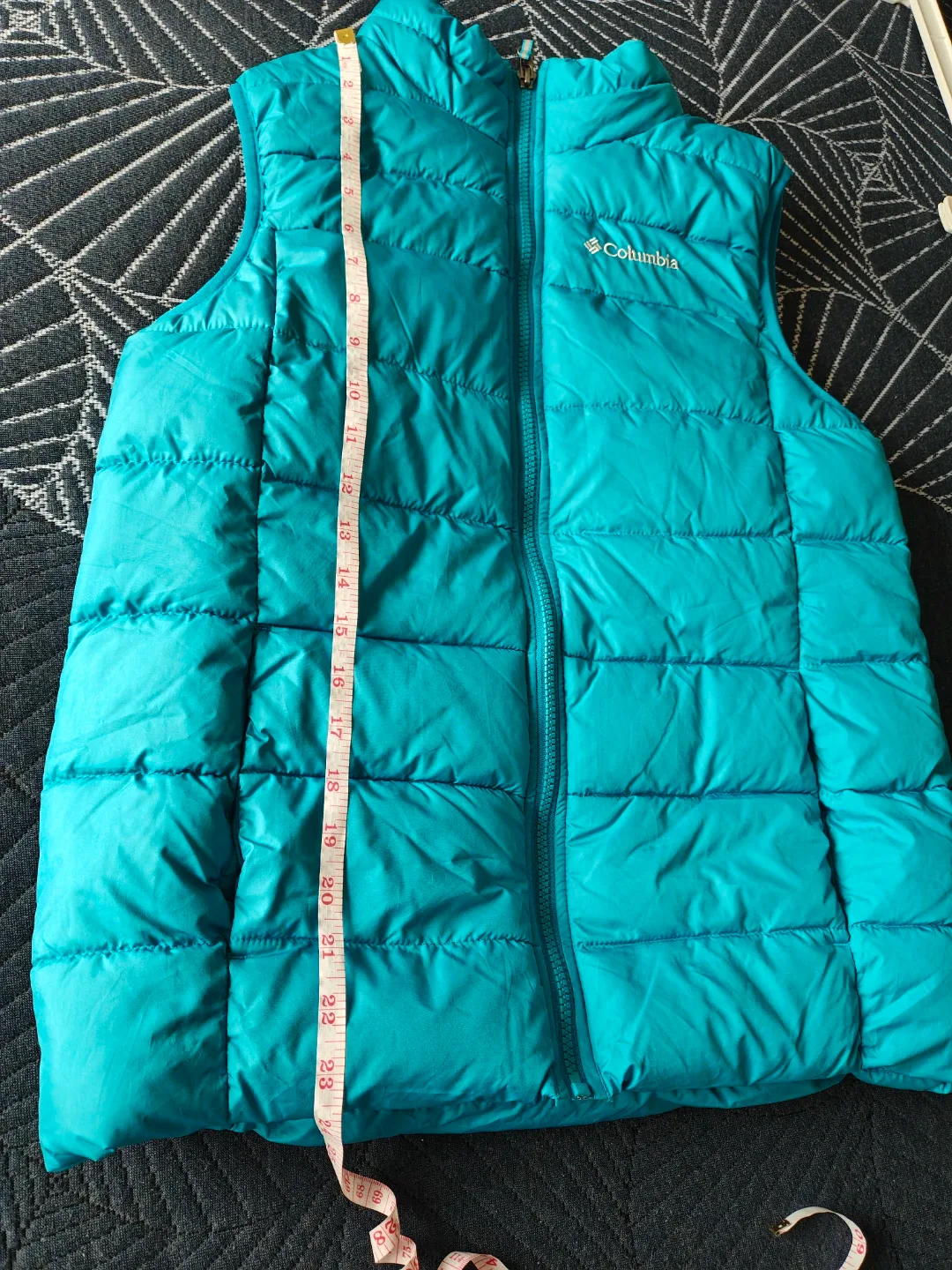 Columbia Puffer Vest - Teal - Size L - photo 5