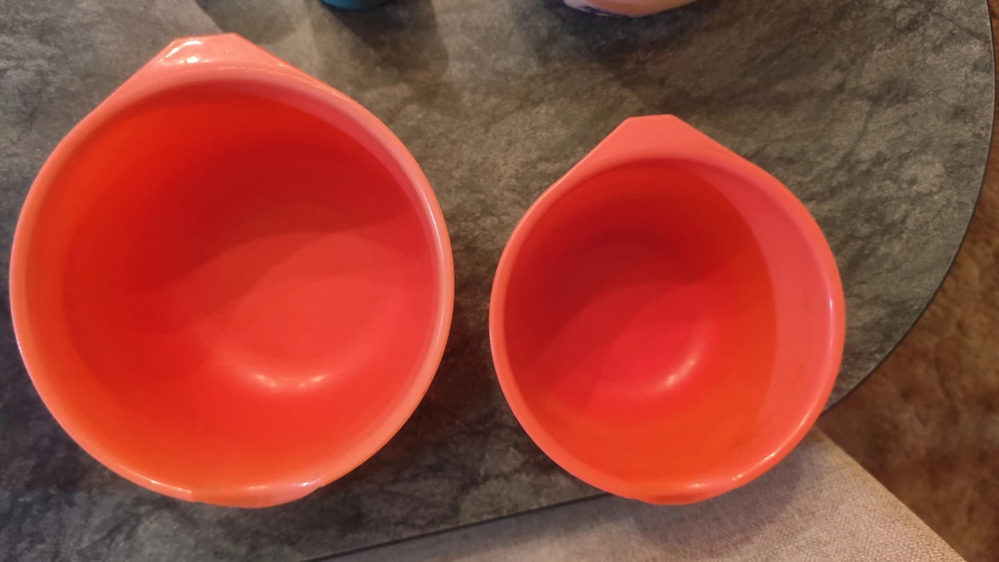 Set of 3 Plastic Mixing Bowls
