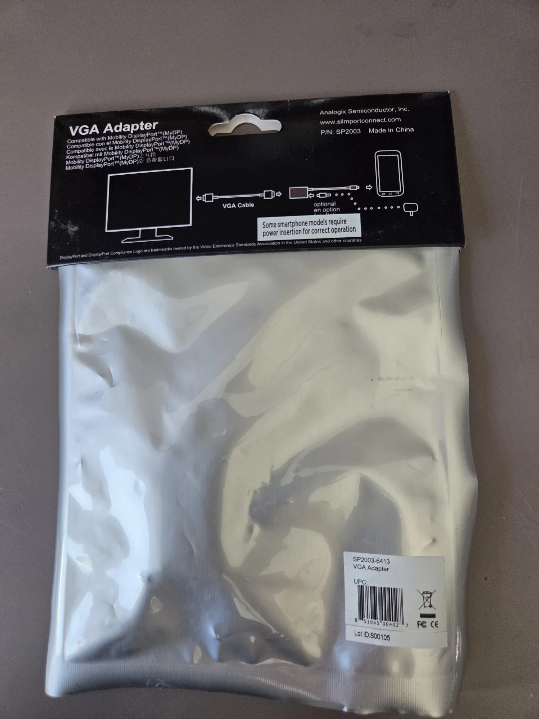 SlimPort VGA Adapter - photo 2