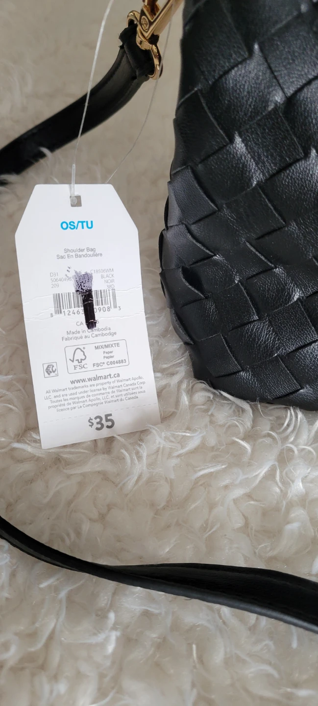 BNWT Time and Tru Woven Shoulder Bag - photo 4