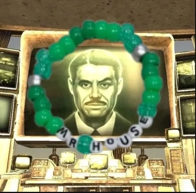 Mr. House Beaded Bracelet
