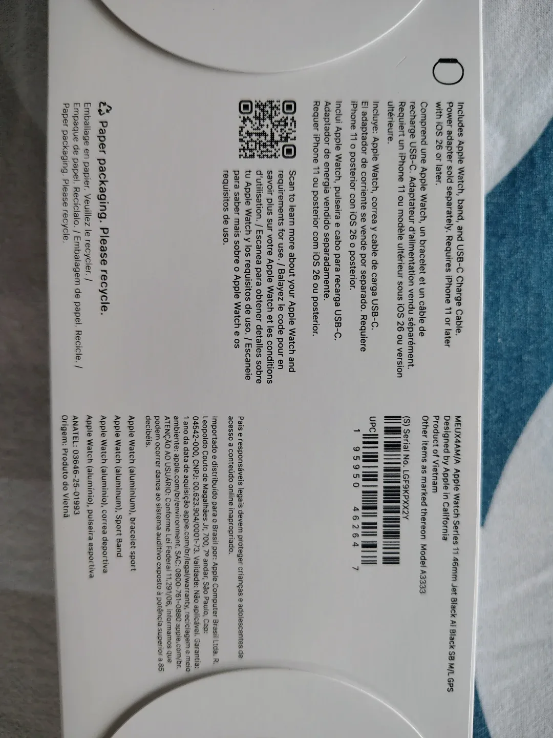 Apple Watch Series 11 46mm Jet Black - photo 3