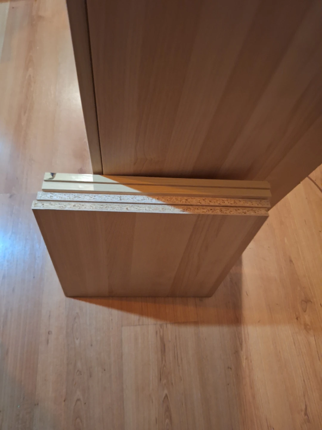 Ikea Tall Storage Cabinet with Frosted Glass Door - photo 2