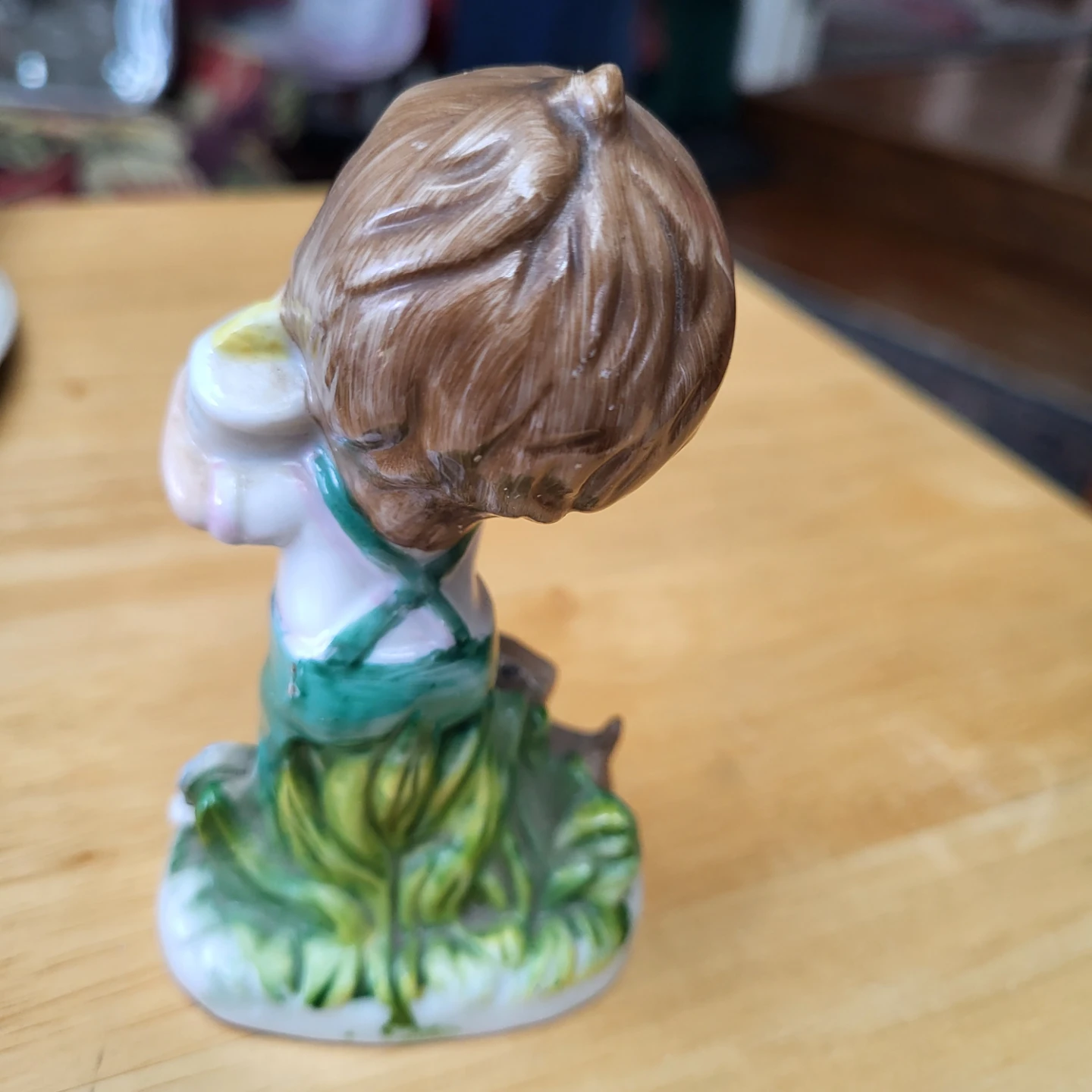 Vintage Ceramic Figurine of Boy with Dog - photo 3