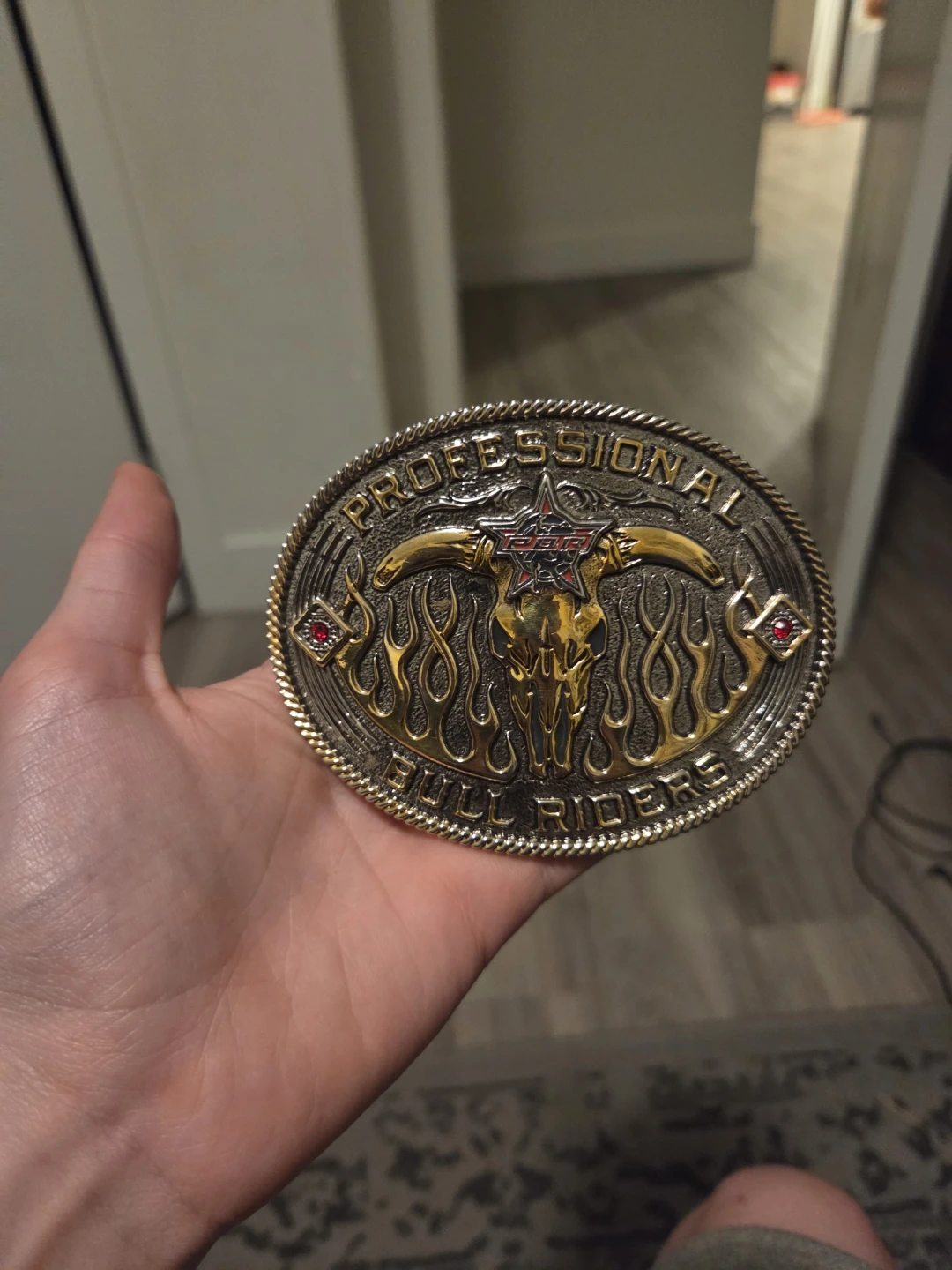 Montana Silversmiths Professional Bull Riders Belt Buckle