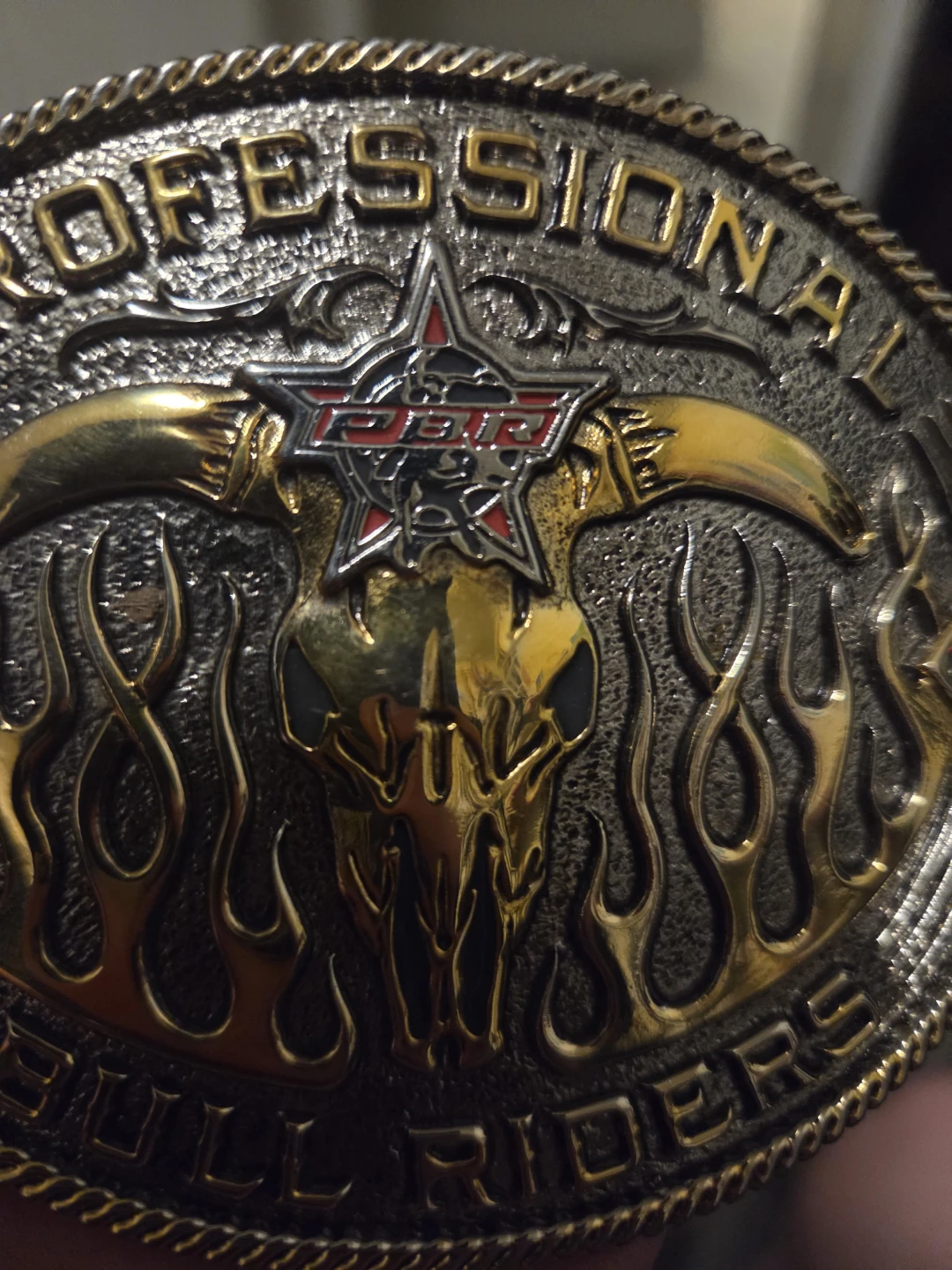Montana Silversmiths Professional Bull Riders Belt Buckle - photo 3