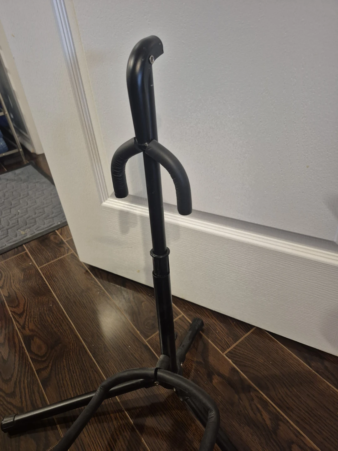 Black Foldable Guitar Stand Holder - photo 4
