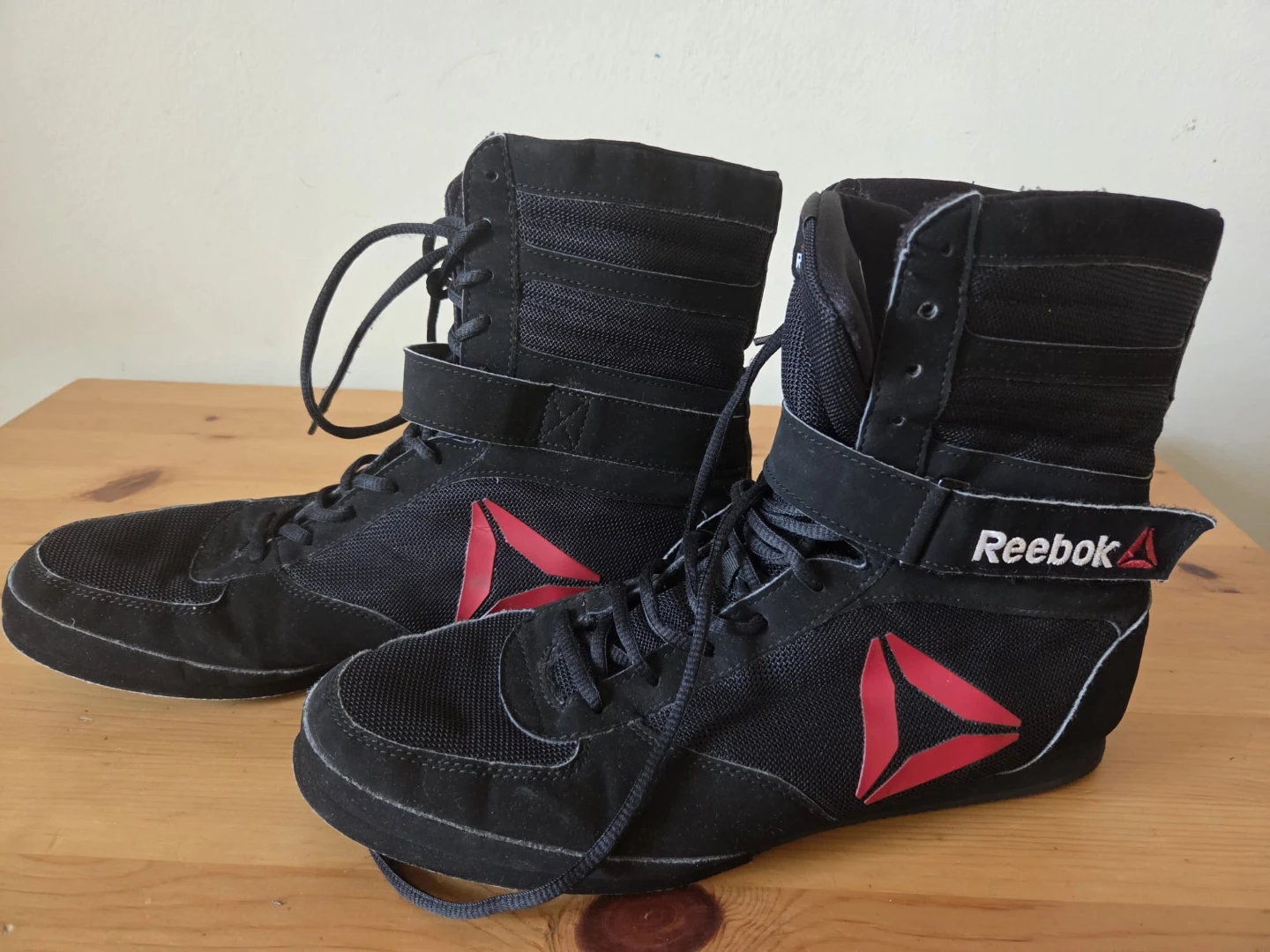 Reebok Black Wrestling Boots Size 11 - photo 2
