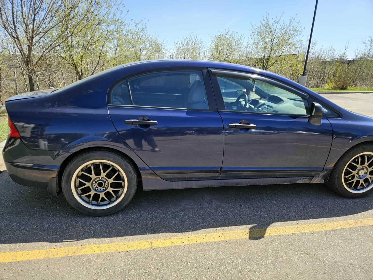 Blue Honda Civic Sedan - photo 2