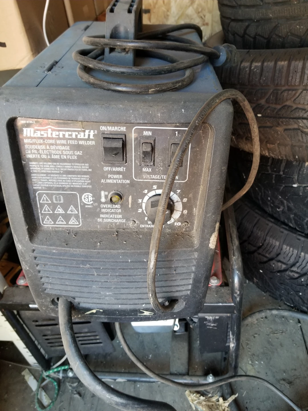 Mastercraft MIG/Flux-Core Wire Feed Welder