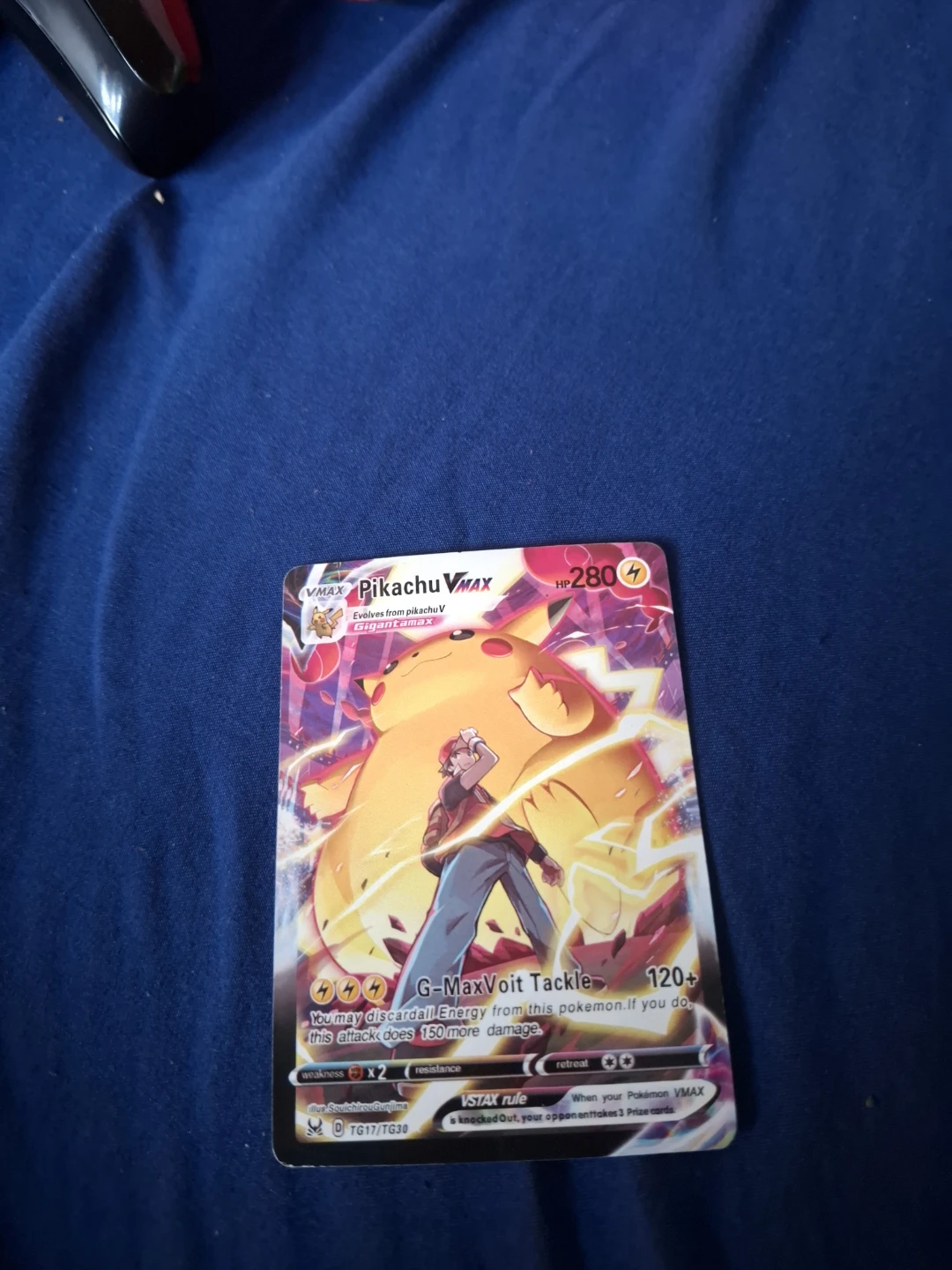 Pokemon Pikachu VMAX Card