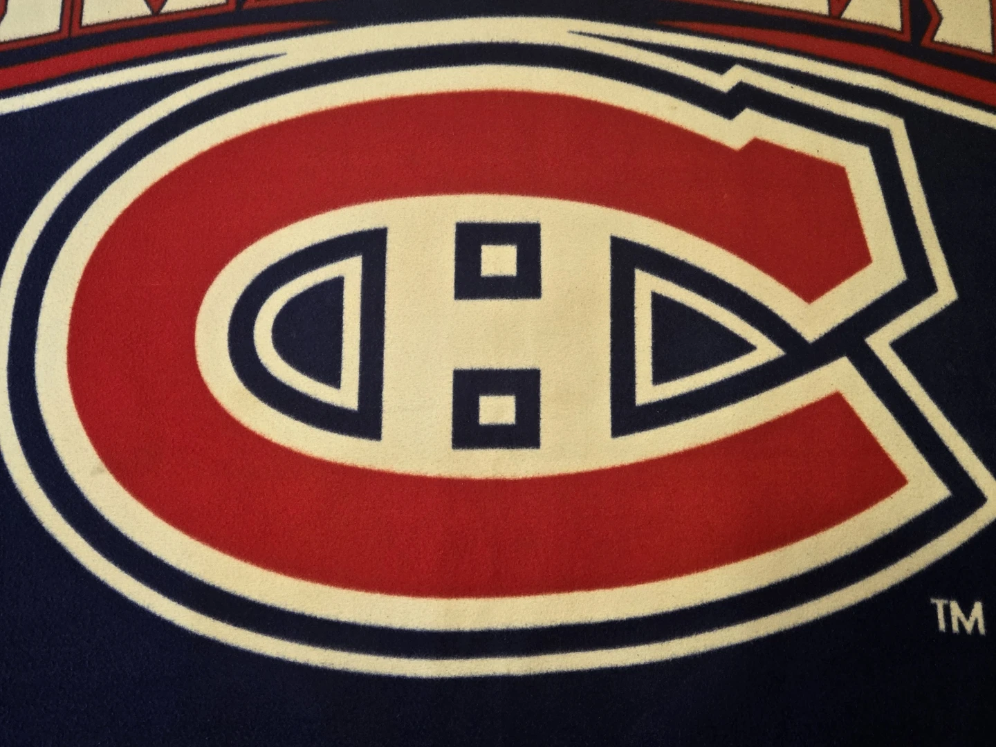 Montreal Canadiens Hockey Stick and Blanket - photo 4