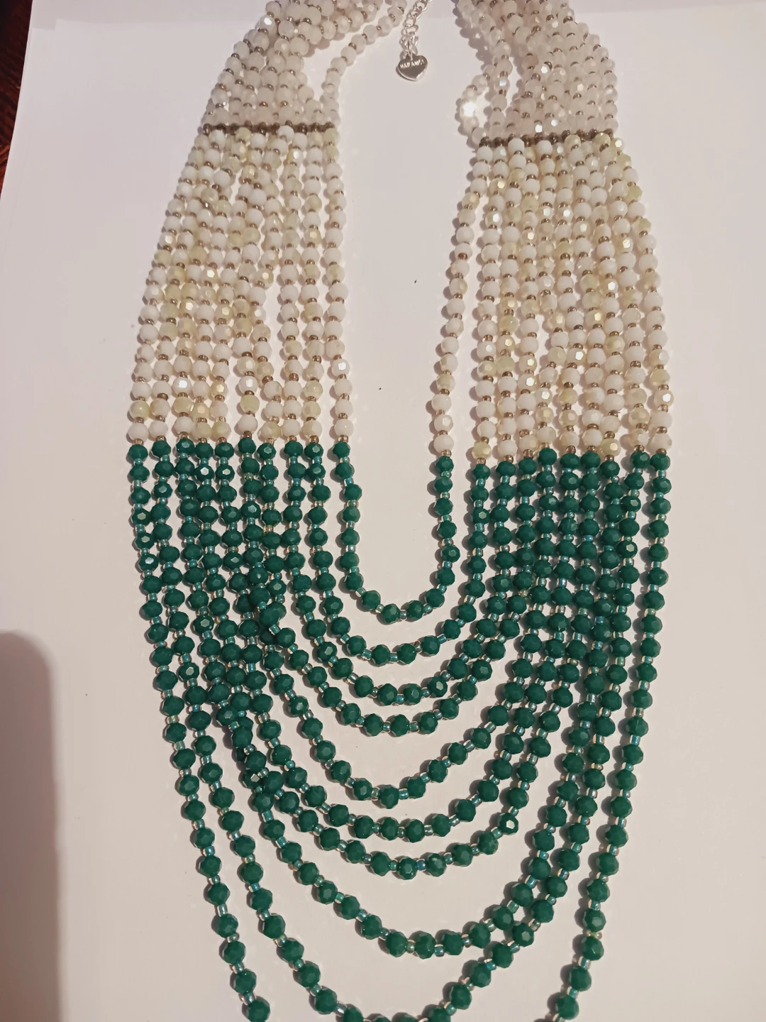 NAKAMOL Signed  Gorgeous Layered Statement Necklace - photo 3