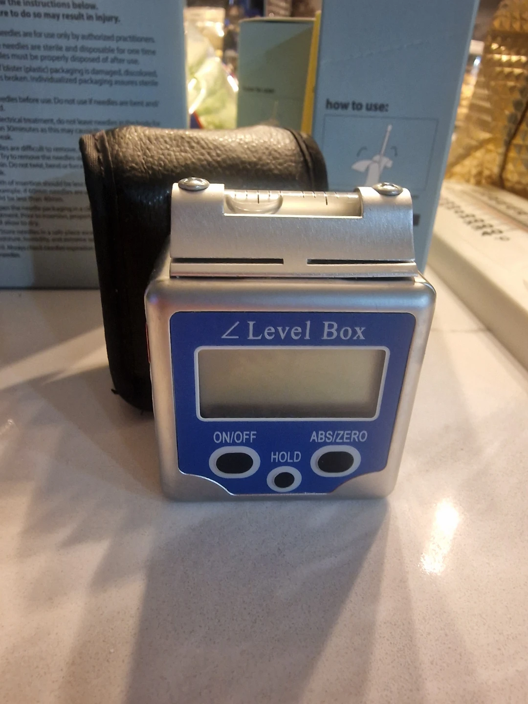 Level Box Digital Angle Finder