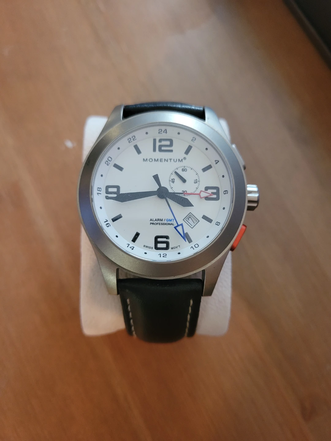 Momentum Vortech Professional Alarm GMT Watch