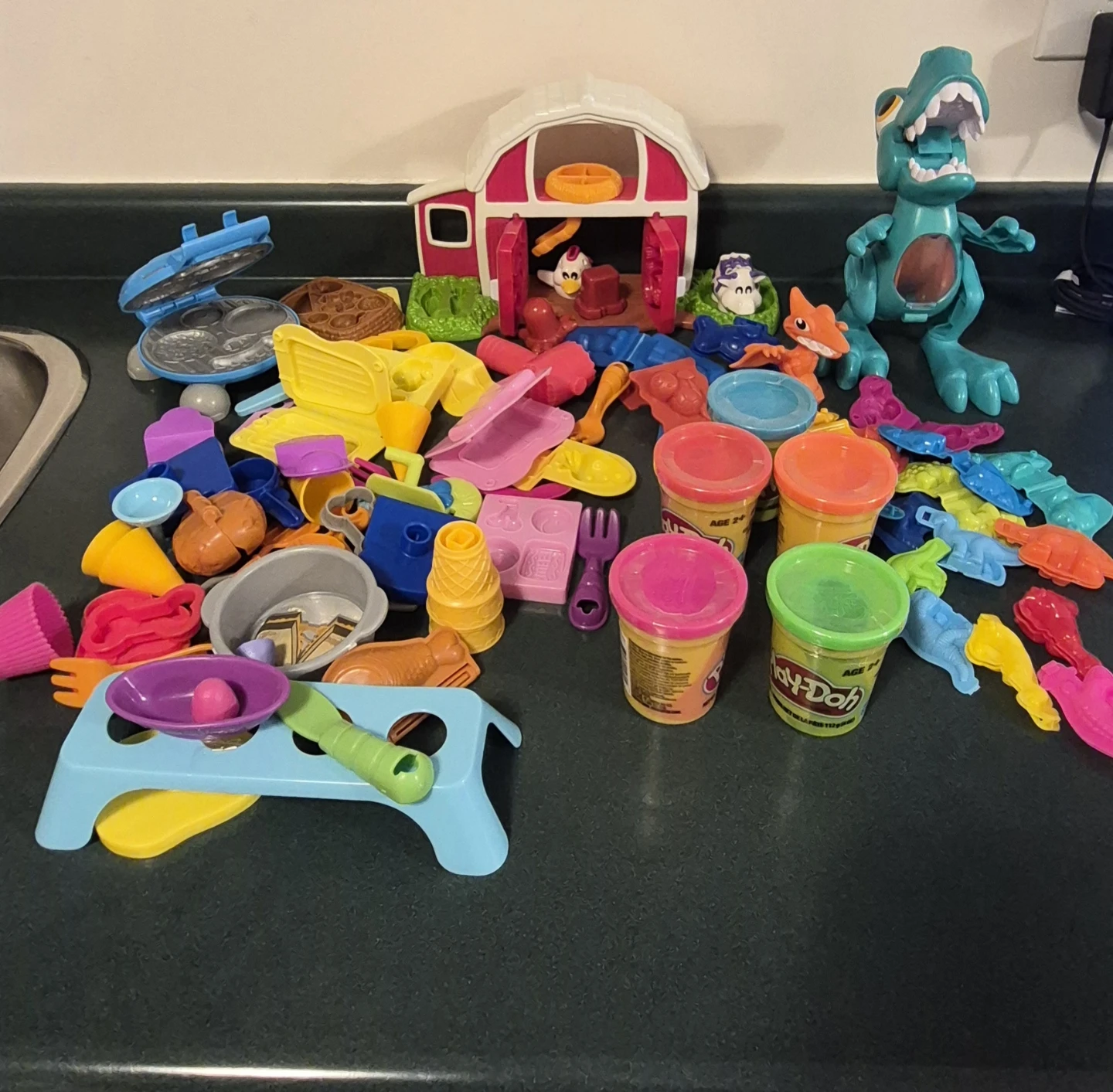 Huge lot of Play-Doh