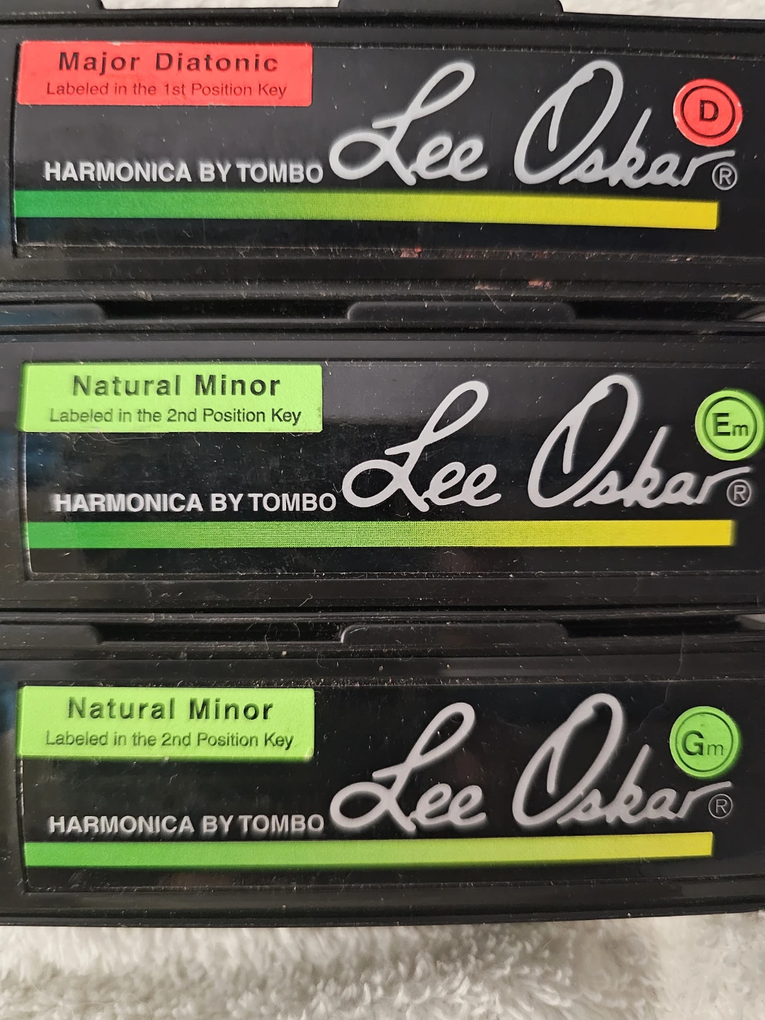 Lee Oskar Harmonica Set