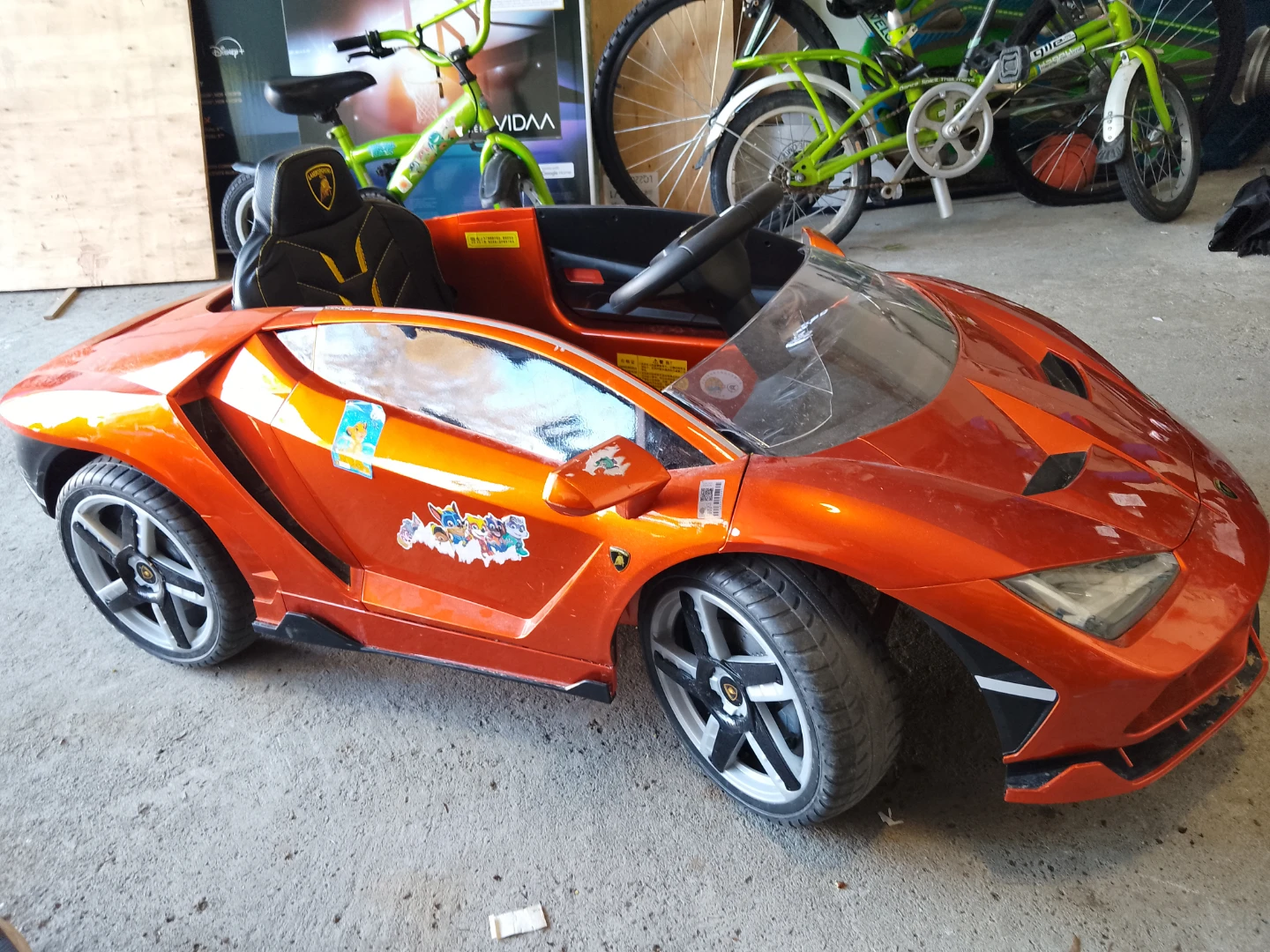 Kids Ride-On Electric Car - Orange - photo 4
