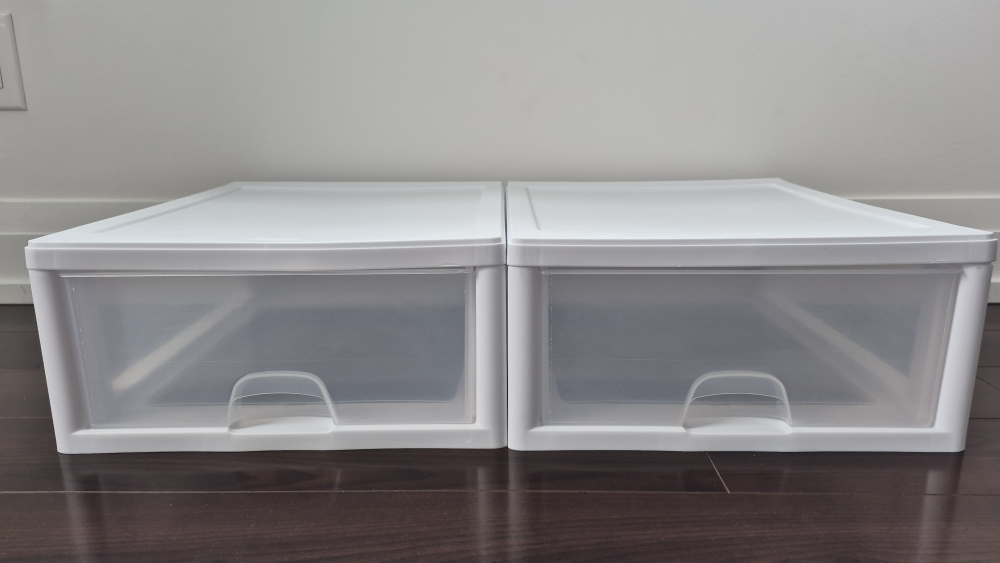 White 2-Drawer Storage Organizer Unit - photo 3