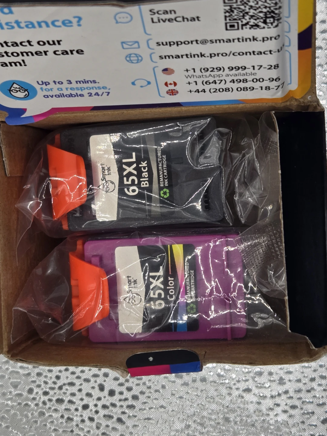 Smart Ink 65XL Remanufactured Ink Cartridges - Color & Black - photo 3