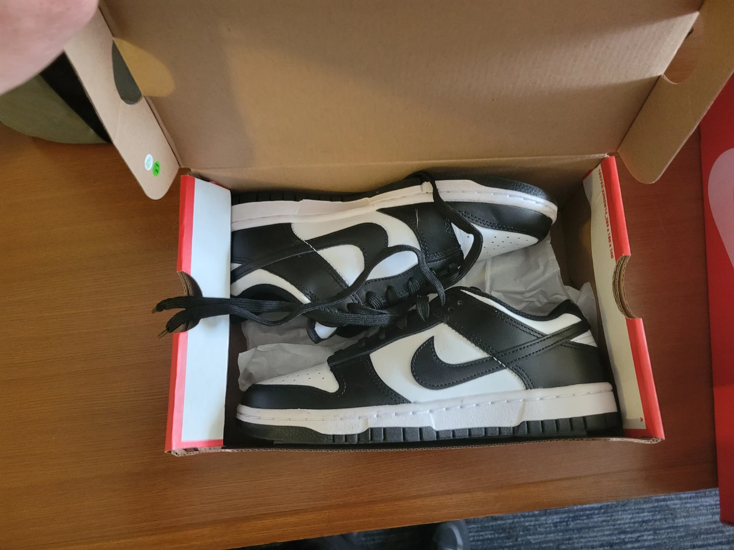 Nike panda woman's nikes