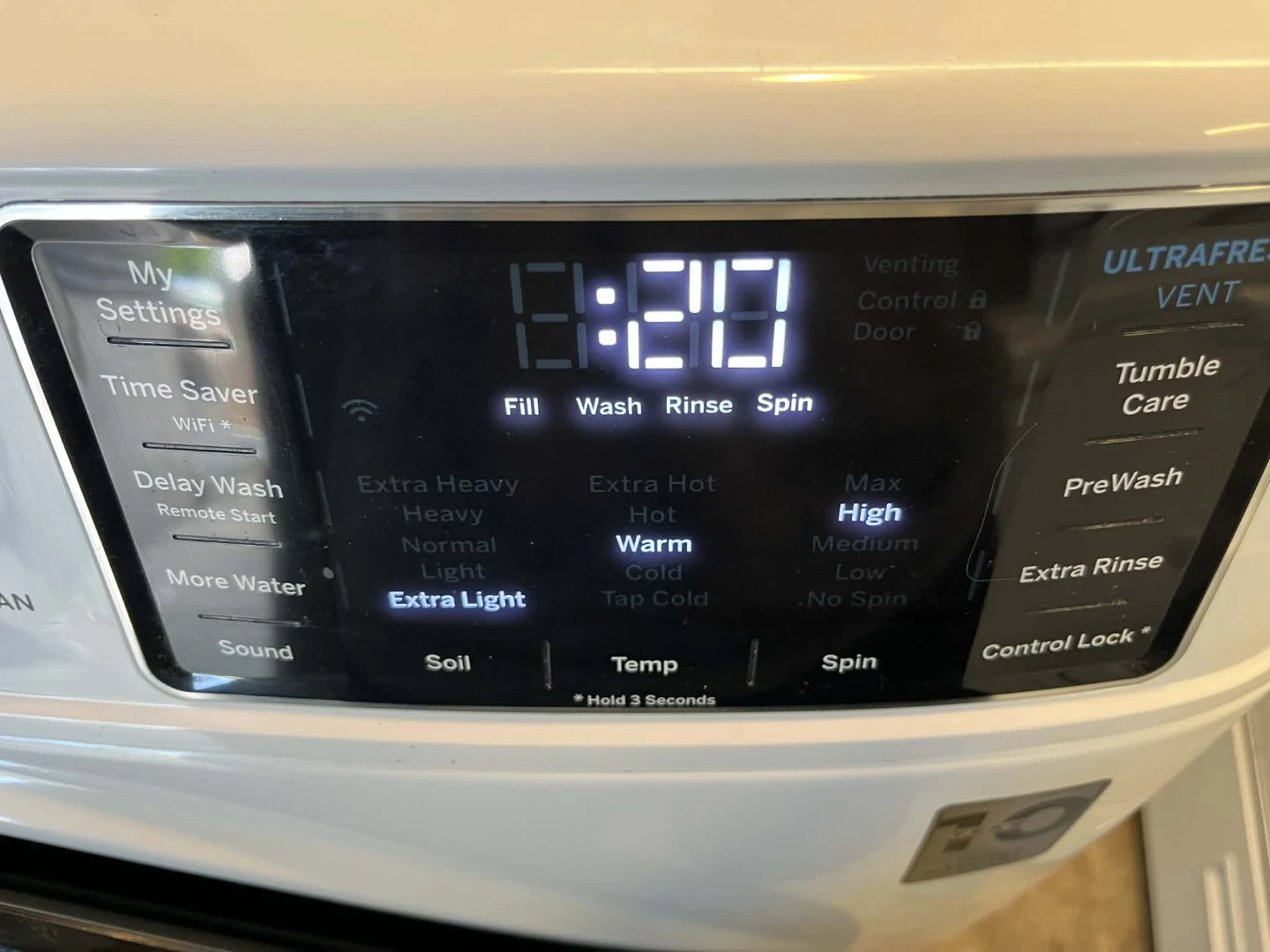 GE UltraFresh Vent System Front Load Washer - photo 3