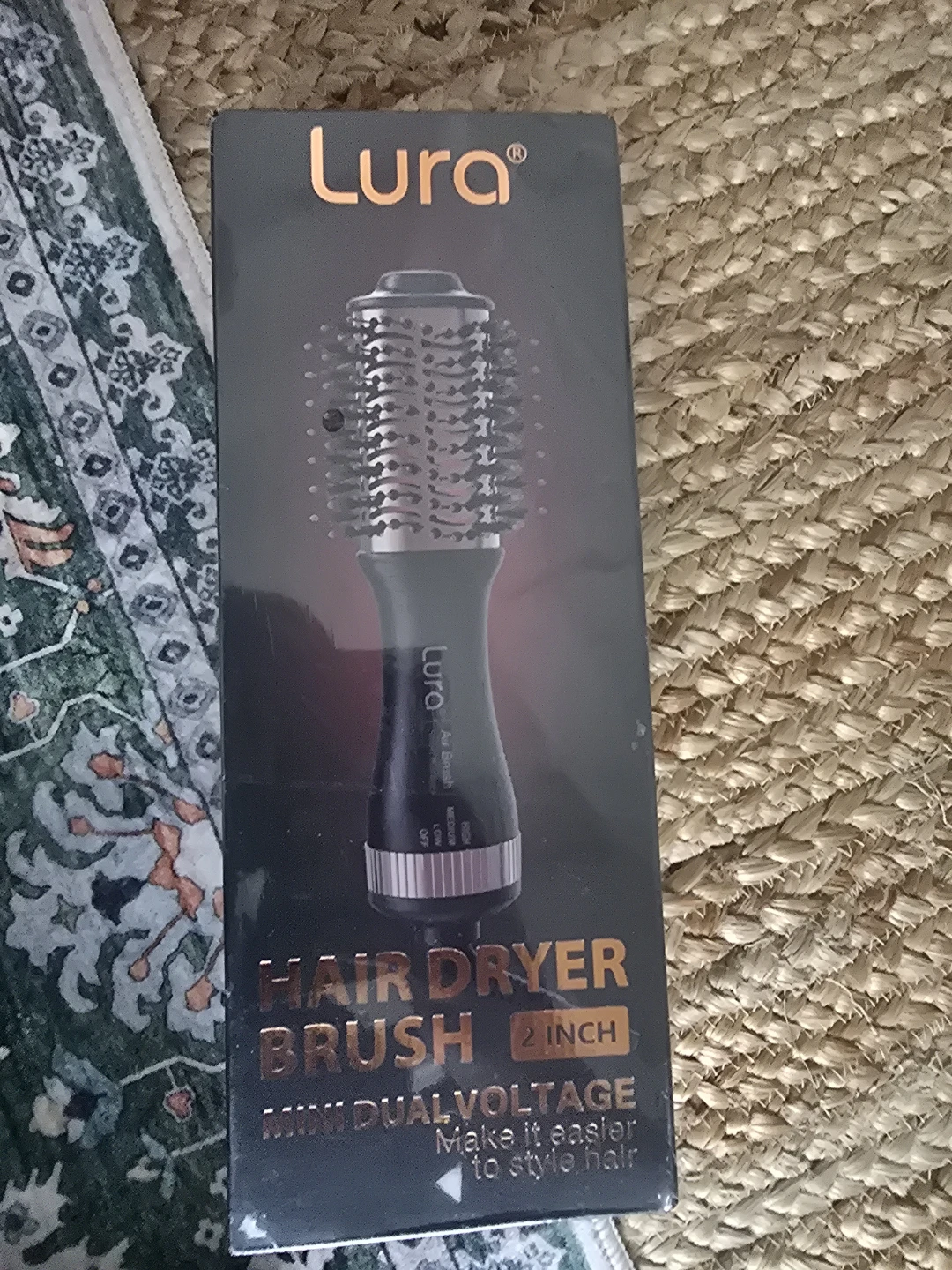 Lura 2 Inch Hair Dryer Brush Mini Dual Voltage