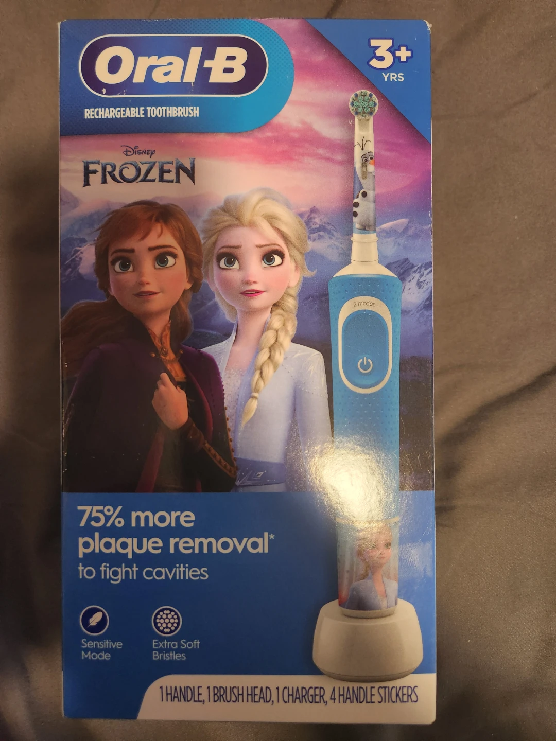 Oral-B Rechargeable Electric Toothbrush (Spider-Man or Frozen)