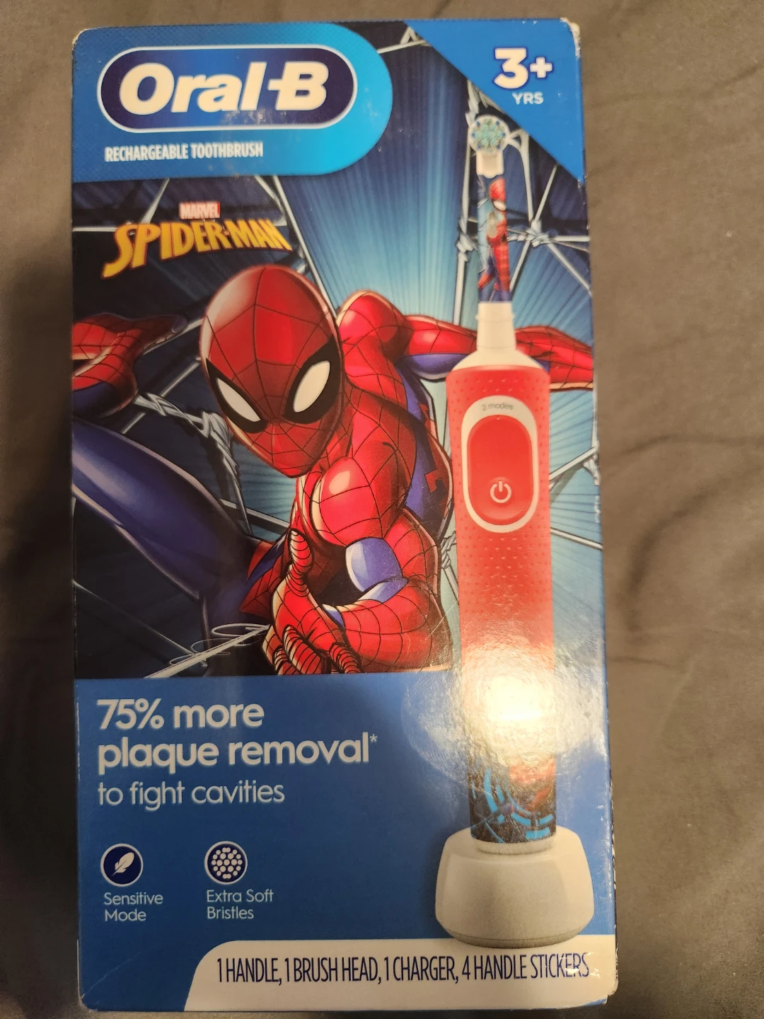 Oral-B Rechargeable Electric Toothbrush (Spider-Man or Frozen) - photo 2