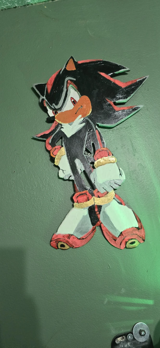 Shadow the Hedgehog metal Wall Art - photo 3