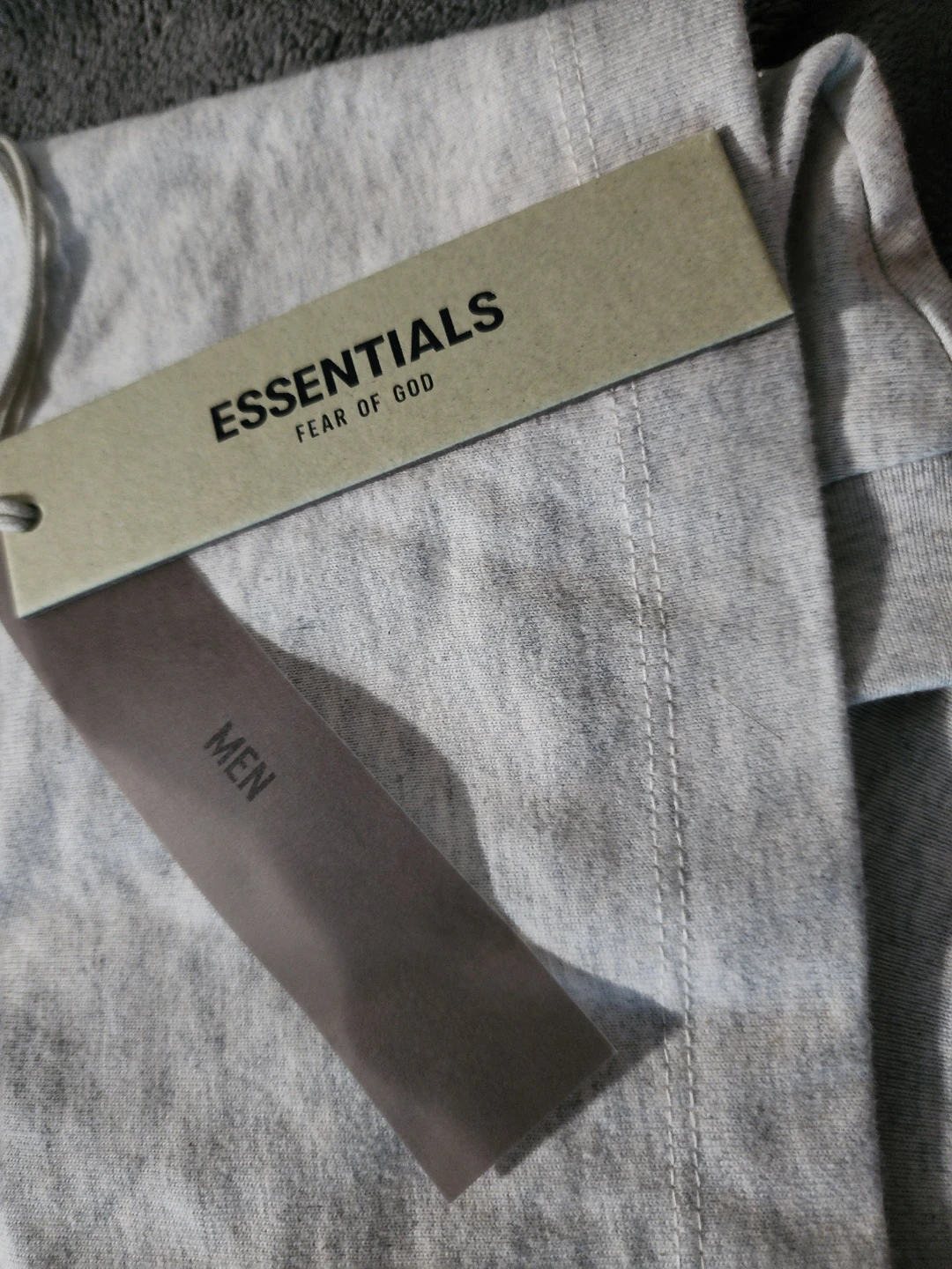 Fear of God Essentials T-Shirt - Light Grey - Size S - photo 3