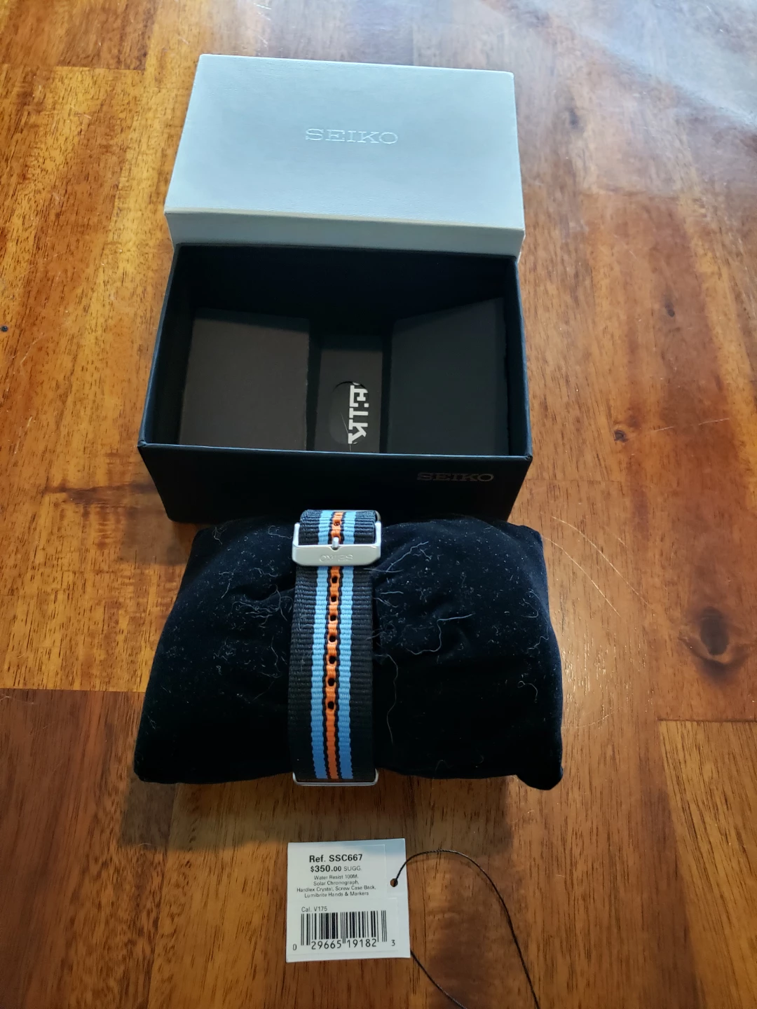 Seiko Recraft Solar Chronograph SSC667 - photo 4