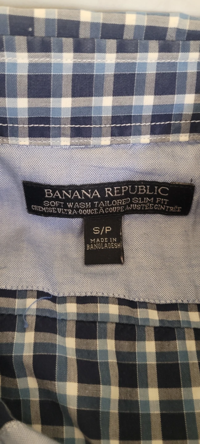 Banana Republic Soft Wash Tailored Slim Fit Button-Up Shirt - photo 2