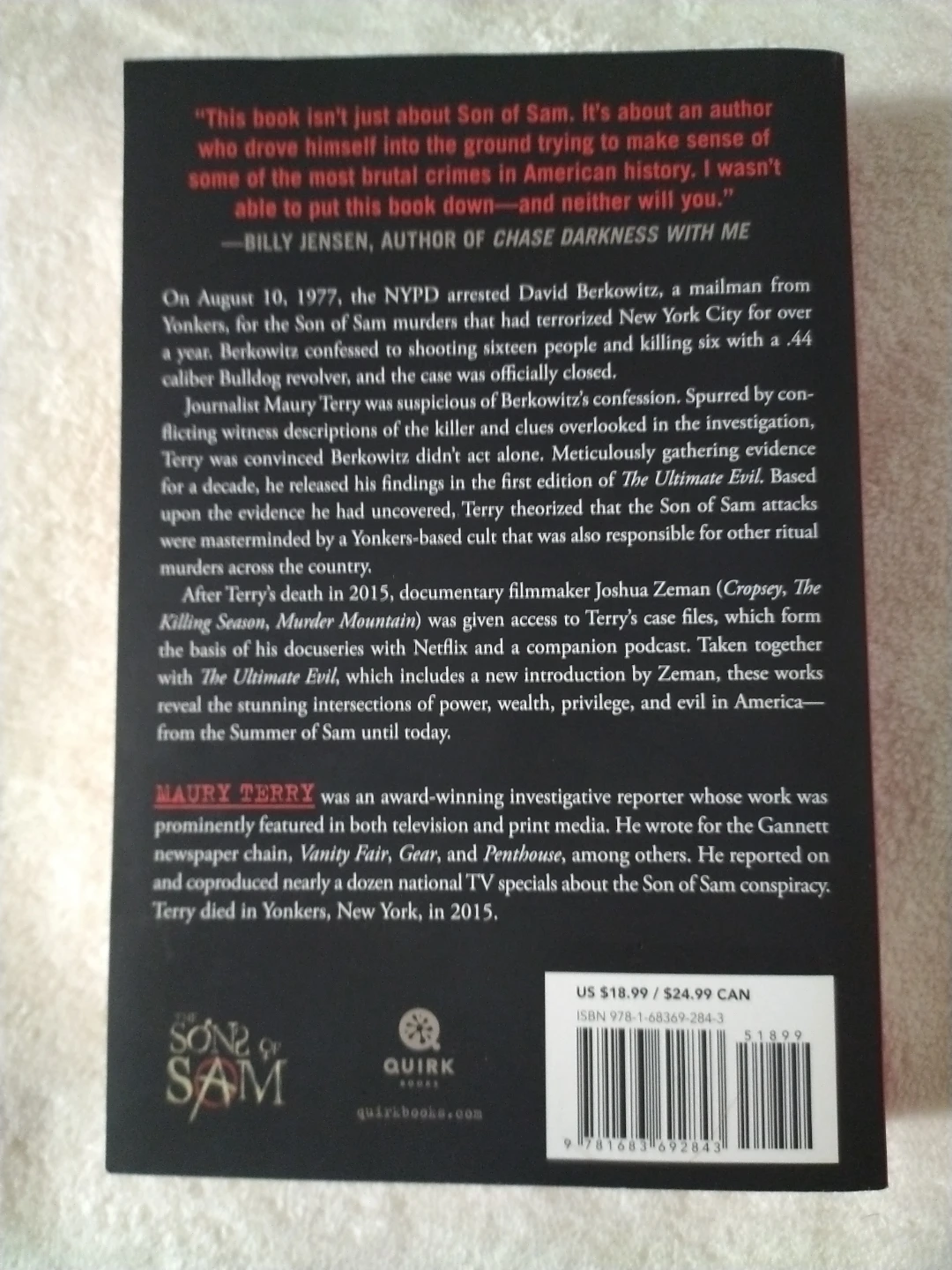 The Ultimate Evil: The Search for the Sons of Sam by Maury Terry - photo 2