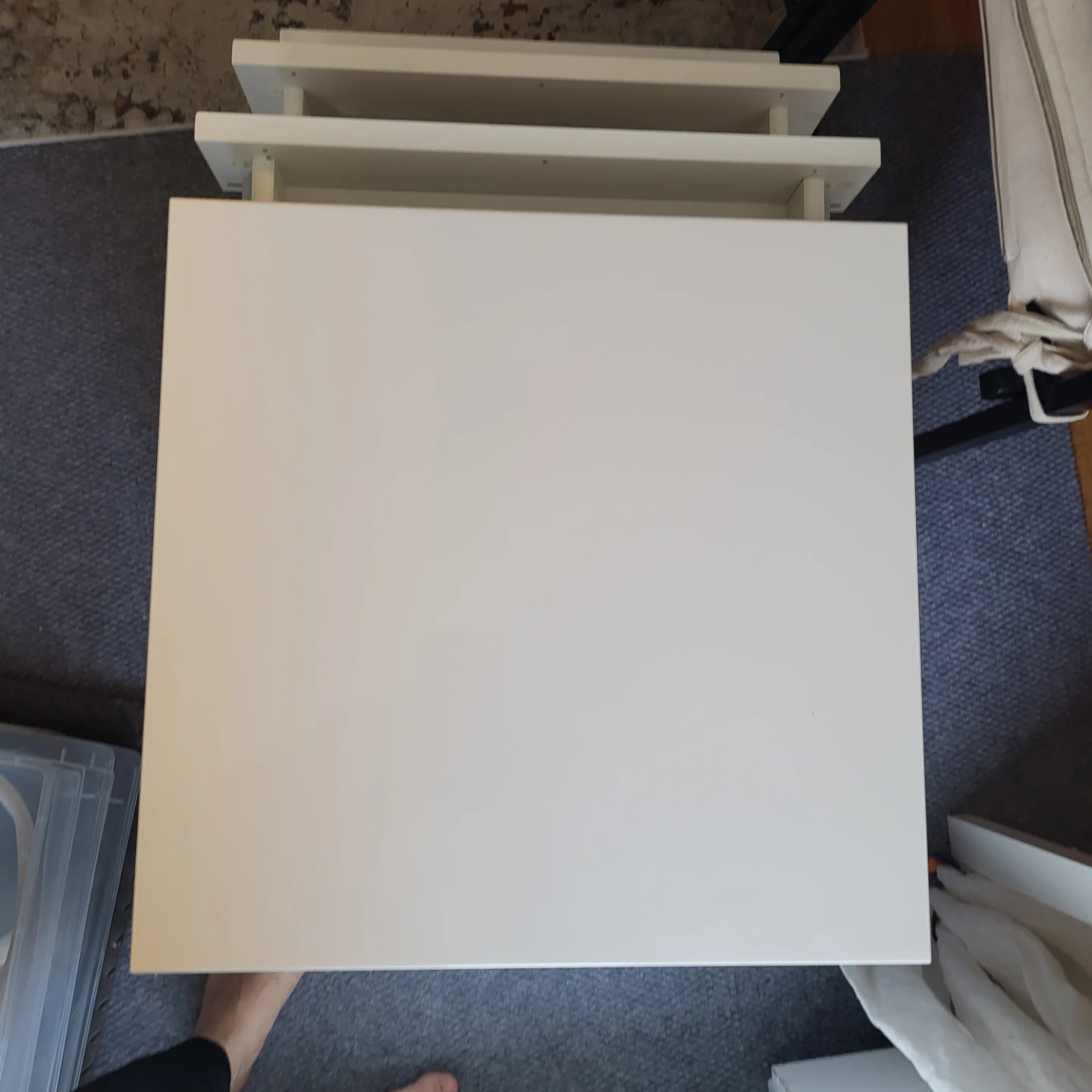 Ikra besta cabinet under desk White  3-Drawer Cabinet - photo 4