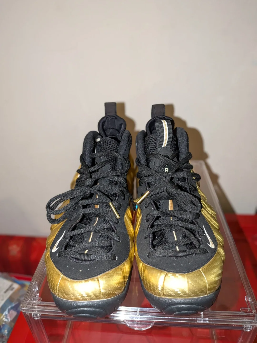 Nike Air Foamposite One Gold sneakers - photo 3