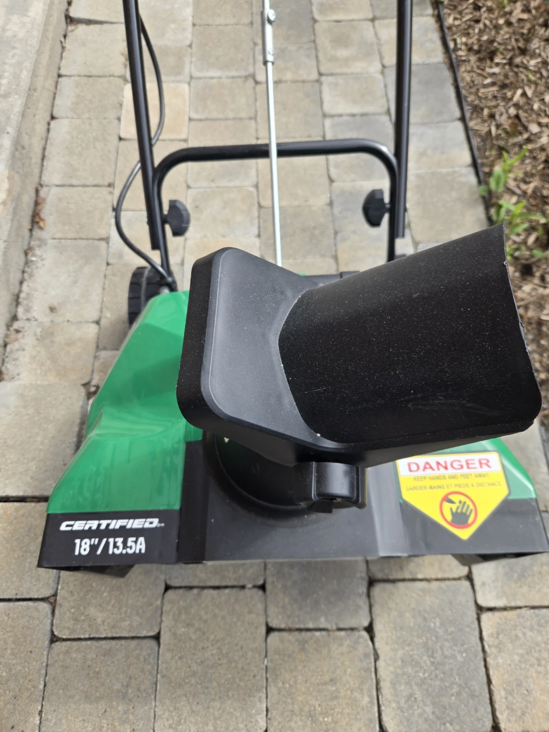 Certified 18" 13.5A Electric Snow Blower - photo 2