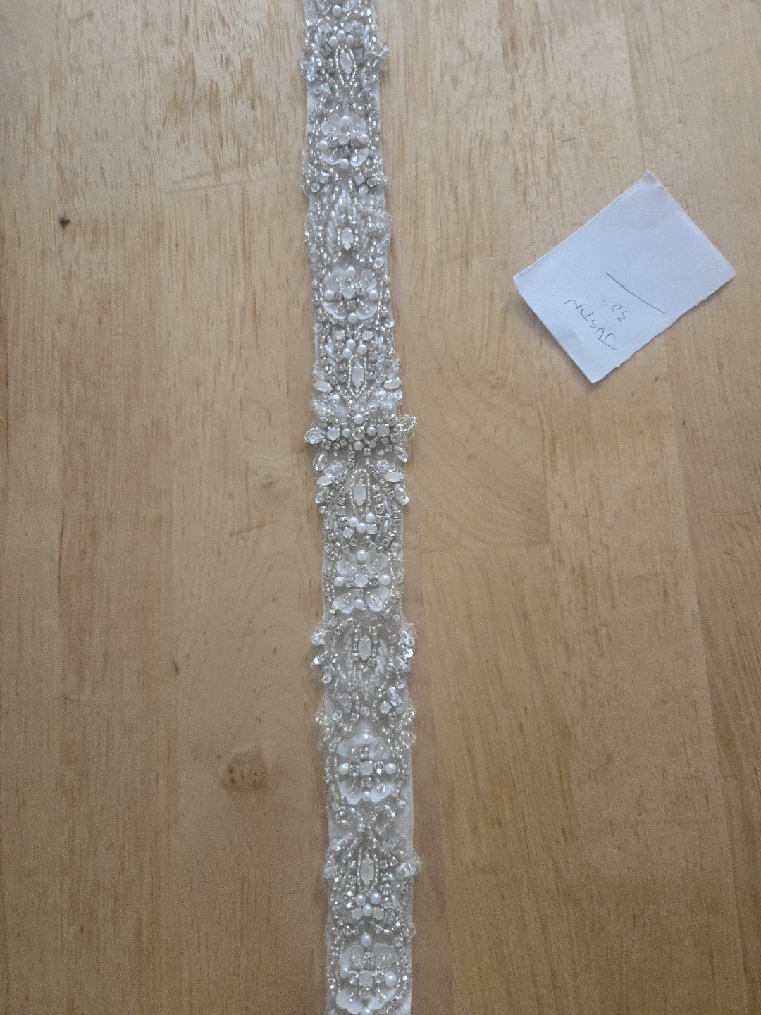 Justin Alexander Beaded Bridal Belt